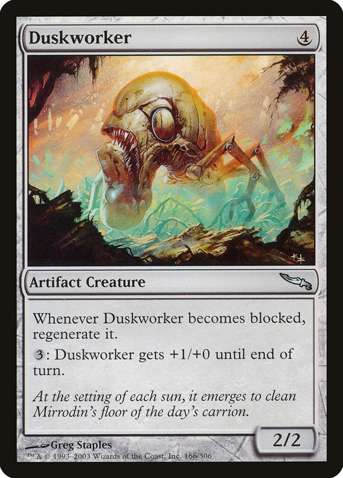 Duskworker [Mirrodin] | Golgari Games