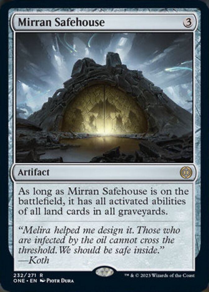 Mirran Safehouse [Phyrexia: All Will Be One] | Golgari Games