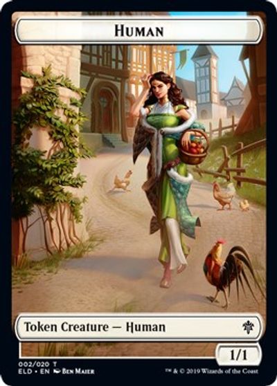 Human // Insect Double-sided Token [Challenger Decks 2021 Tokens] | Golgari Games