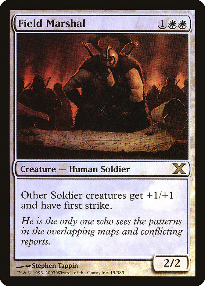 Field Marshal (Premium Foil) [Tenth Edition] | Local Legends