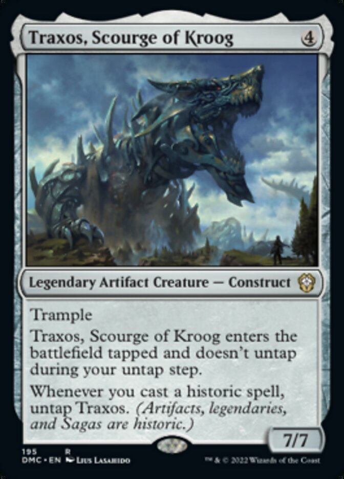 Traxos, Scourge of Kroog [Dominaria United Commander] | Golgari Games