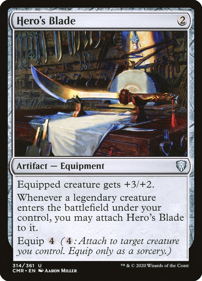 Hero's Blade (314) [Commander Legends] | Local Legends