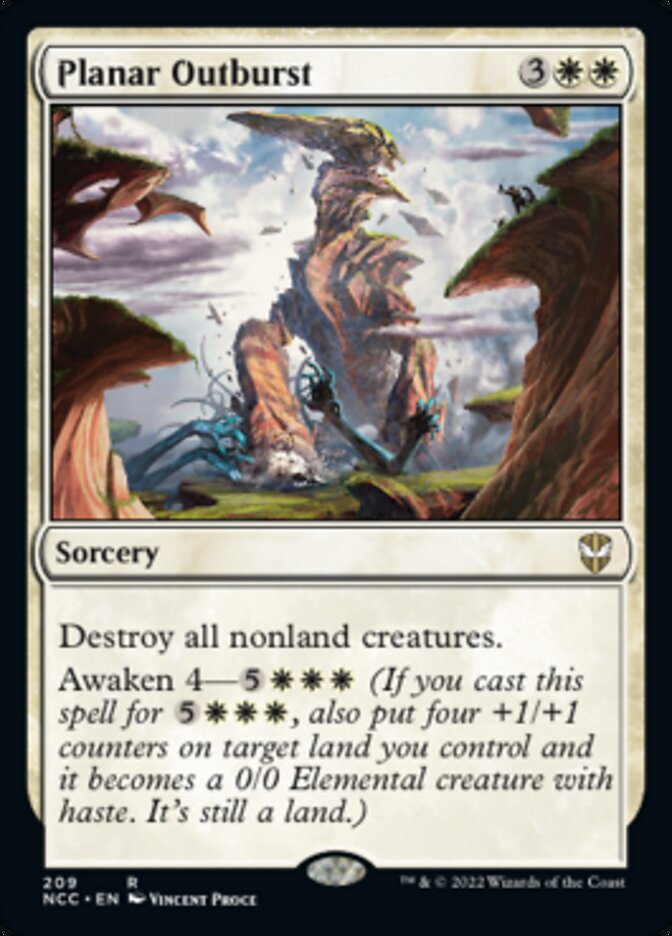 Planar Outburst [Streets of New Capenna Commander] | Local Legends