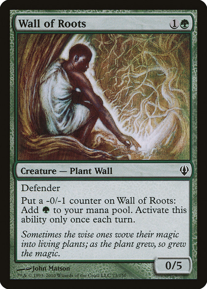 Wall of Roots [Archenemy] | Golgari Games