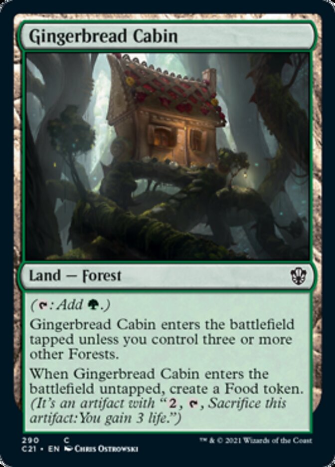 Gingerbread Cabin [Commander 2021] | Local Legends