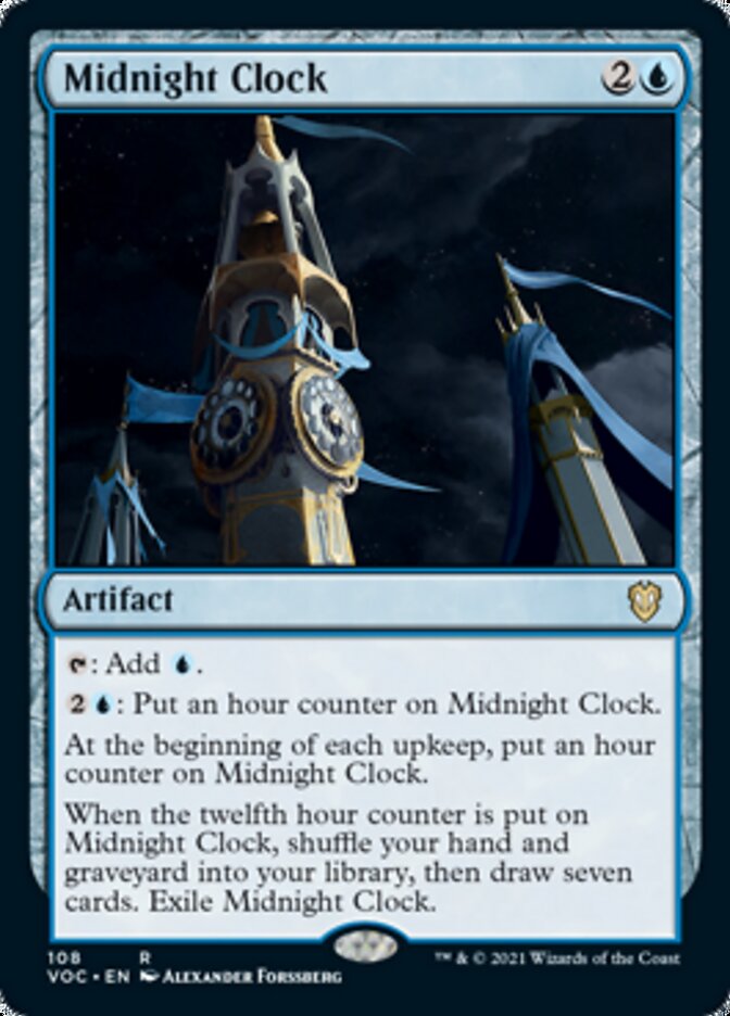 Midnight Clock [Innistrad: Crimson Vow Commander] | Golgari Games