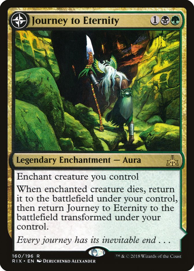 Journey to Eternity // Atzal, Cave of Eternity [Rivals of Ixalan] | Local Legends
