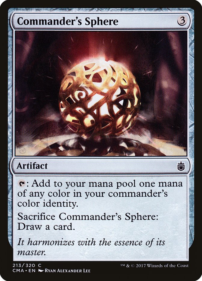 Commander's Sphere [Commander Anthology] | Golgari Games