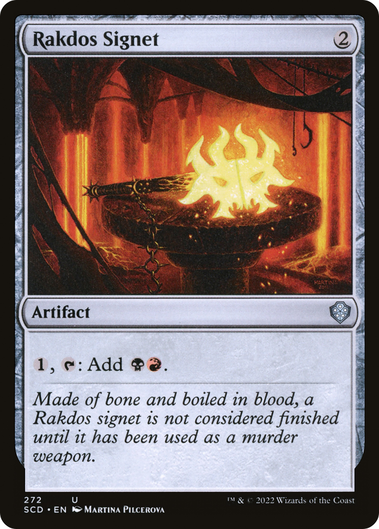 Rakdos Signet [Starter Commander Decks] | Local Legends