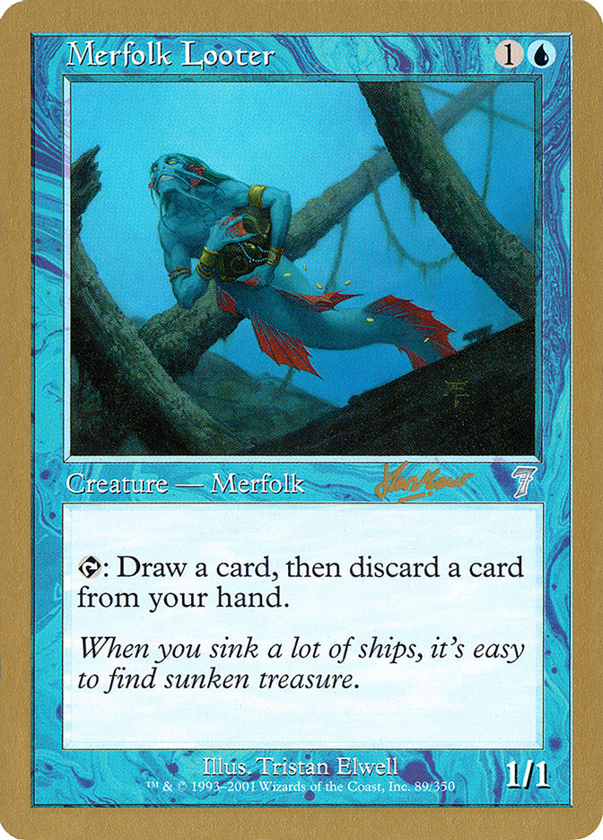 Merfolk Looter (Sim Han How) [World Championship Decks 2002] | Golgari Games