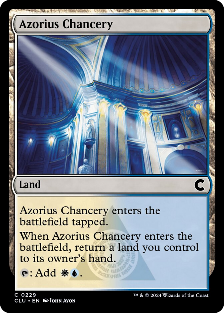 Azorius Chancery [Ravnica: Clue Edition] | Local Legends