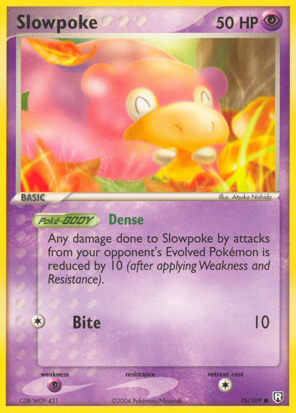 Slowpoke (76/109) [EX: Team Rocket Returns] | Golgari Games