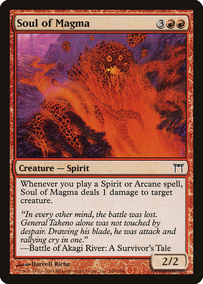 Soul of Magma [Champions of Kamigawa] | Local Legends