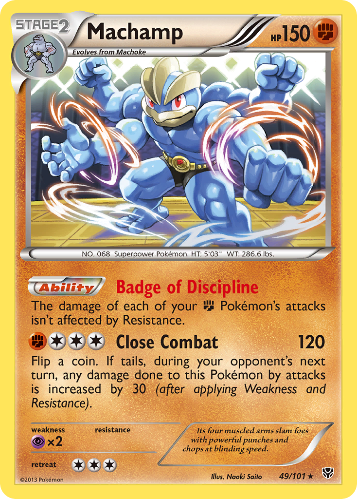 Machamp (49/101) [Black & White: Plasma Blast] | Golgari Games