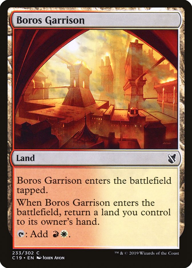 Boros Garrison [Commander 2019] | Local Legends