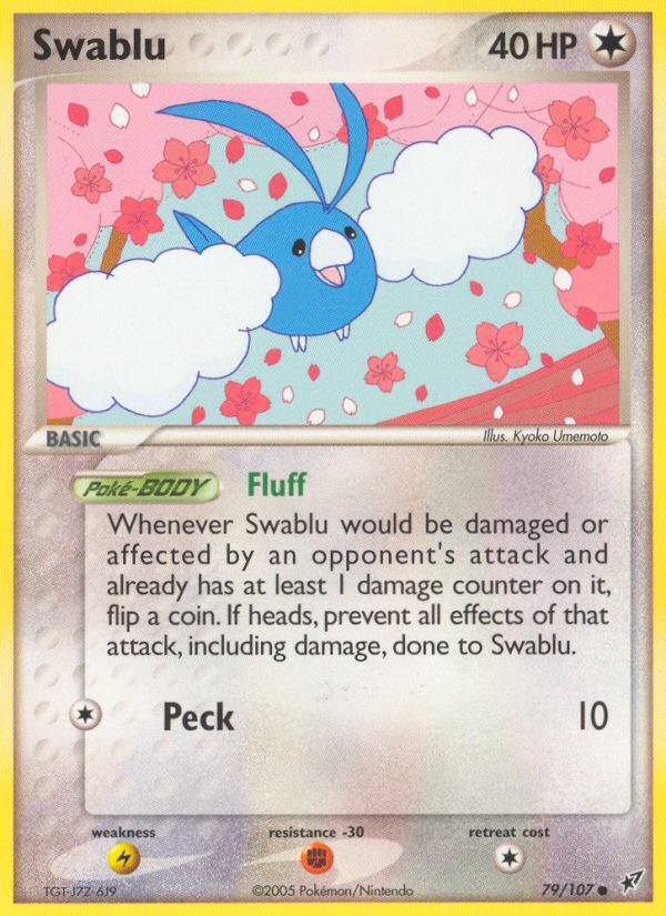 Swablu (79/107) [EX: Deoxys] | Golgari Games