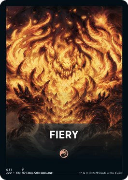 Fiery Theme Card [Jumpstart 2022 Front Cards] | Local Legends
