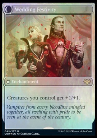 Wedding Announcement // Wedding Festivity [Innistrad: Crimson Vow Prerelease Promos] | Golgari Games