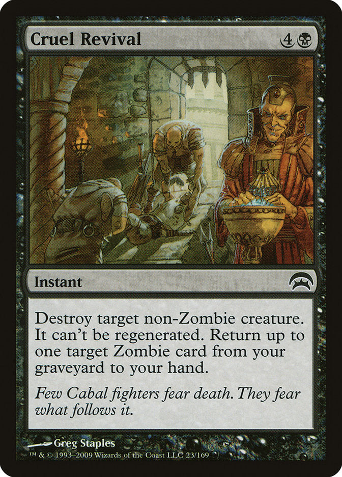 Cruel Revival [Planechase] | Local Legends