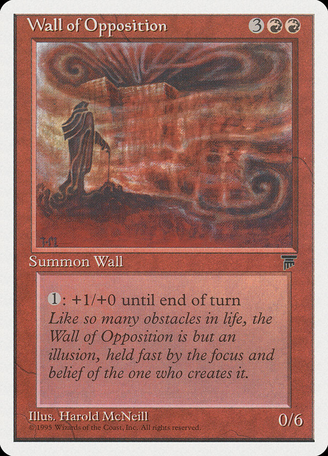 Wall of Opposition [Chronicles] | Local Legends