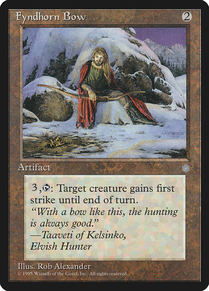 Fyndhorn Bow [Ice Age] | Local Legends