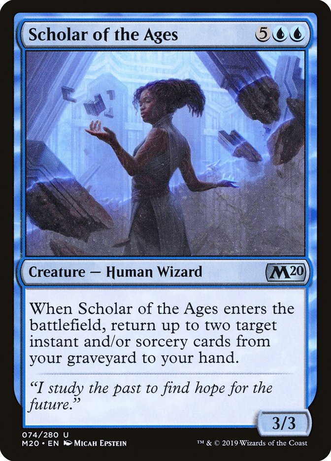 Scholar of the Ages [Core Set 2020] | Local Legends
