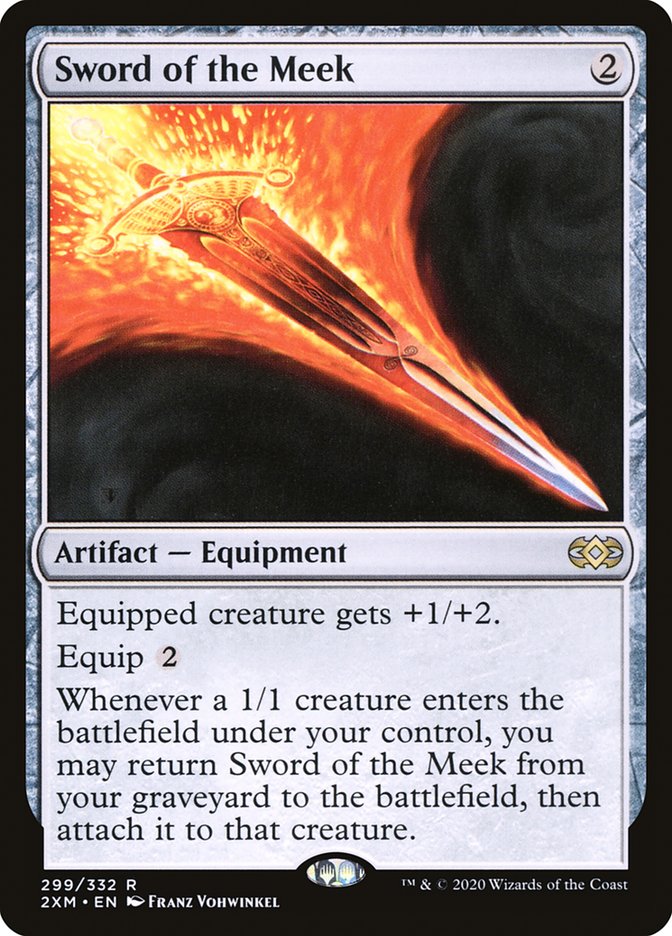 Sword of the Meek [Double Masters] | Local Legends