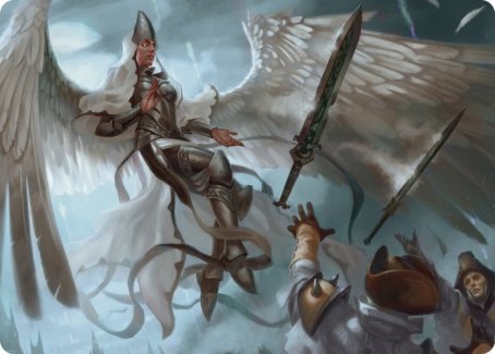 Angelic Quartermaster Art Card [Innistrad: Crimson Vow Art Series] | Local Legends