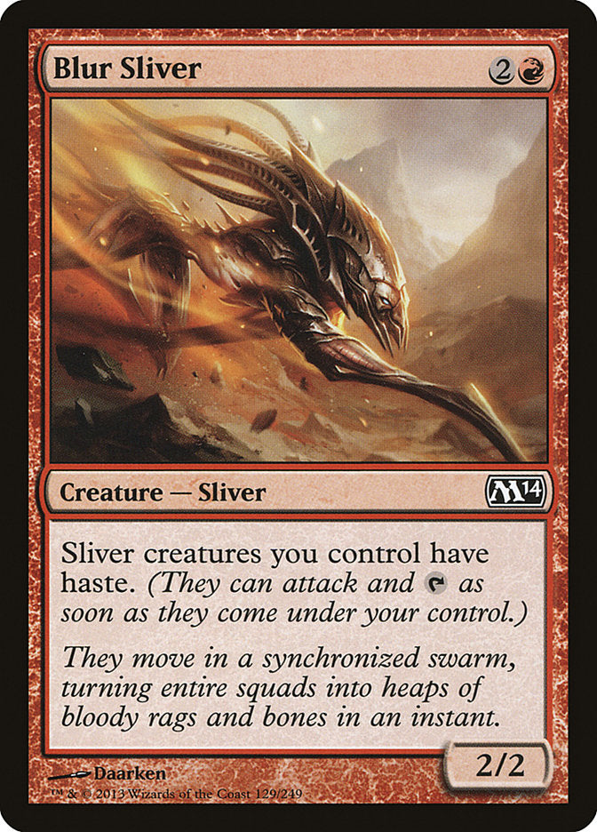Blur Sliver [Magic 2014] | Local Legends
