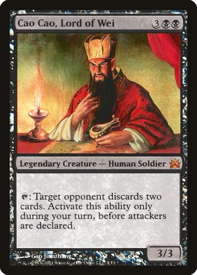 Cao Cao, Lord of Wei [From the Vault: Legends] | Golgari Games