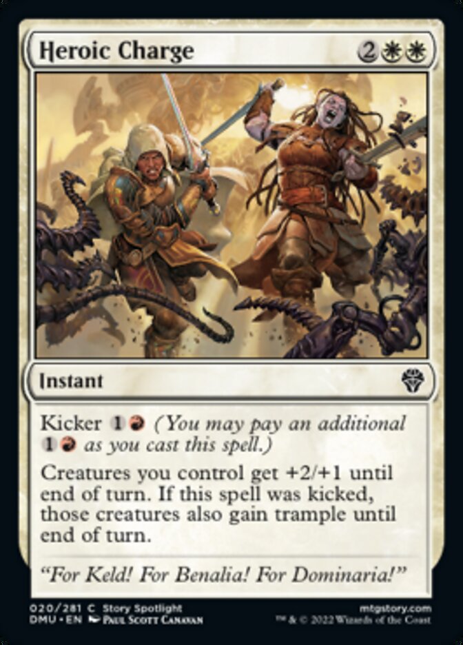 Heroic Charge [Dominaria United] | Local Legends