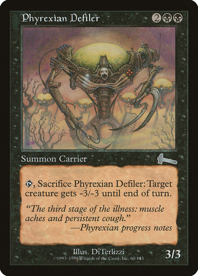 Phyrexian Defiler [Urza's Legacy] | Local Legends