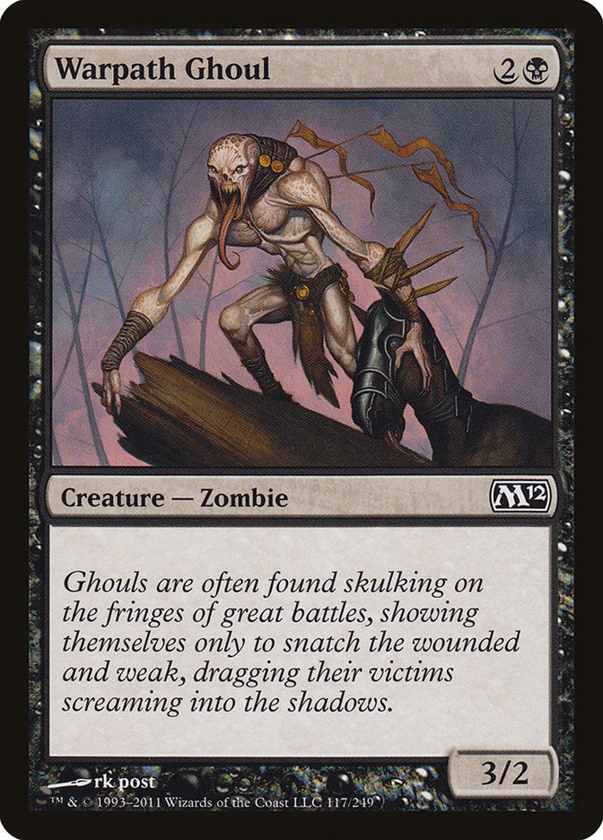 Warpath Ghoul [Magic 2012] | Golgari Games