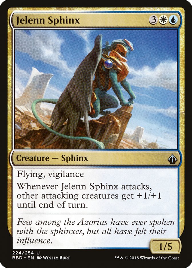 Jelenn Sphinx [Battlebond] | Local Legends