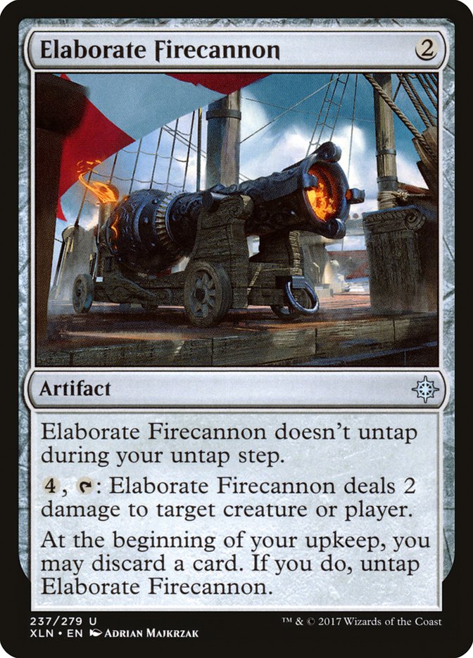 Elaborate Firecannon [Ixalan] | Golgari Games