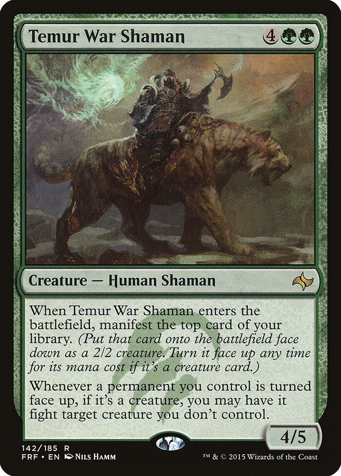 Temur War Shaman [Fate Reforged] | Golgari Games