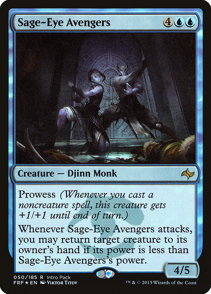 Sage-Eye Avengers (Intro Pack) [Fate Reforged Promos] | Golgari Games