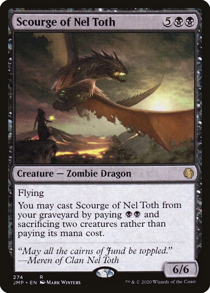 Scourge of Nel Toth [Jumpstart] | Golgari Games