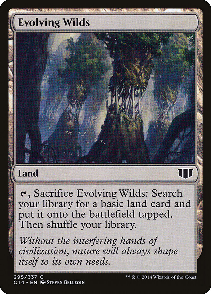 Evolving Wilds [Commander 2014] | Golgari Games