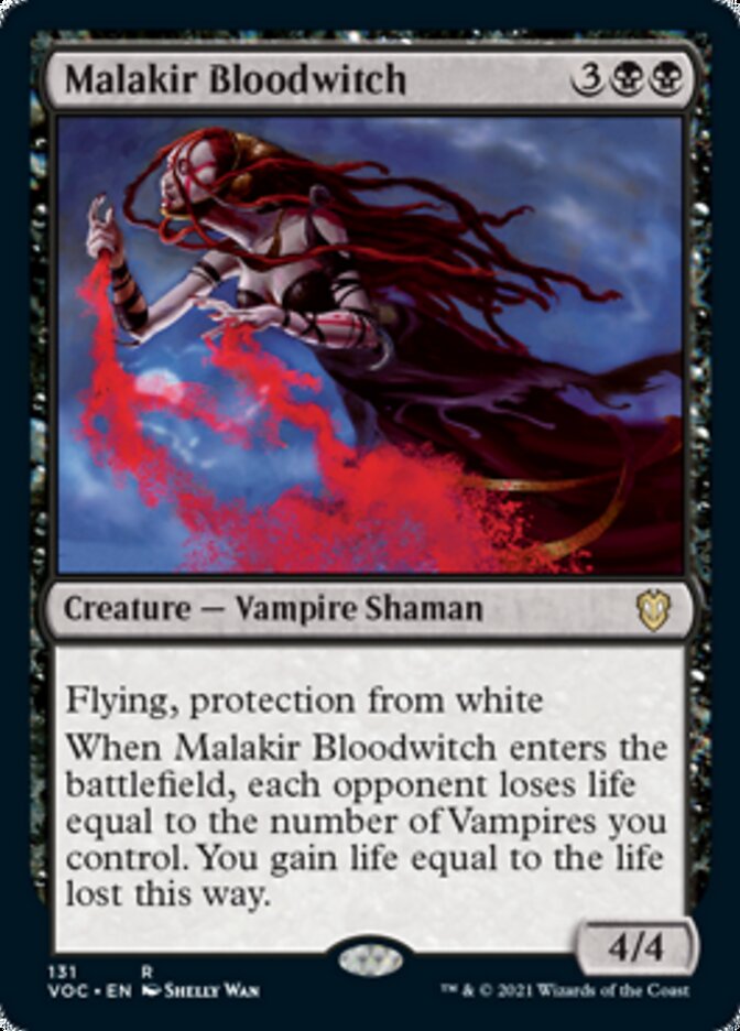 Malakir Bloodwitch [Innistrad: Crimson Vow Commander] | Golgari Games