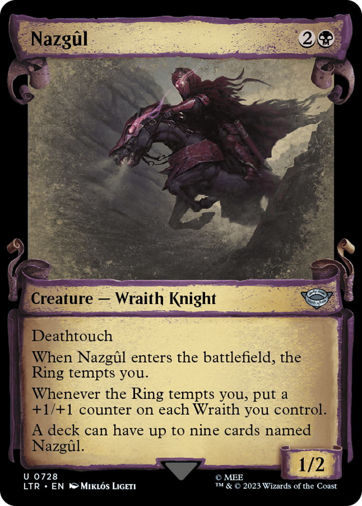 Nazgul (0728) [The Lord of the Rings: Tales of Middle-Earth Showcase Scrolls] | Local Legends
