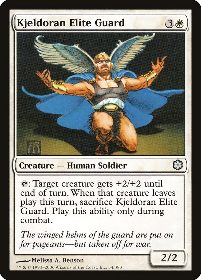 Kjeldoran Elite Guard [Coldsnap Theme Decks] | Local Legends