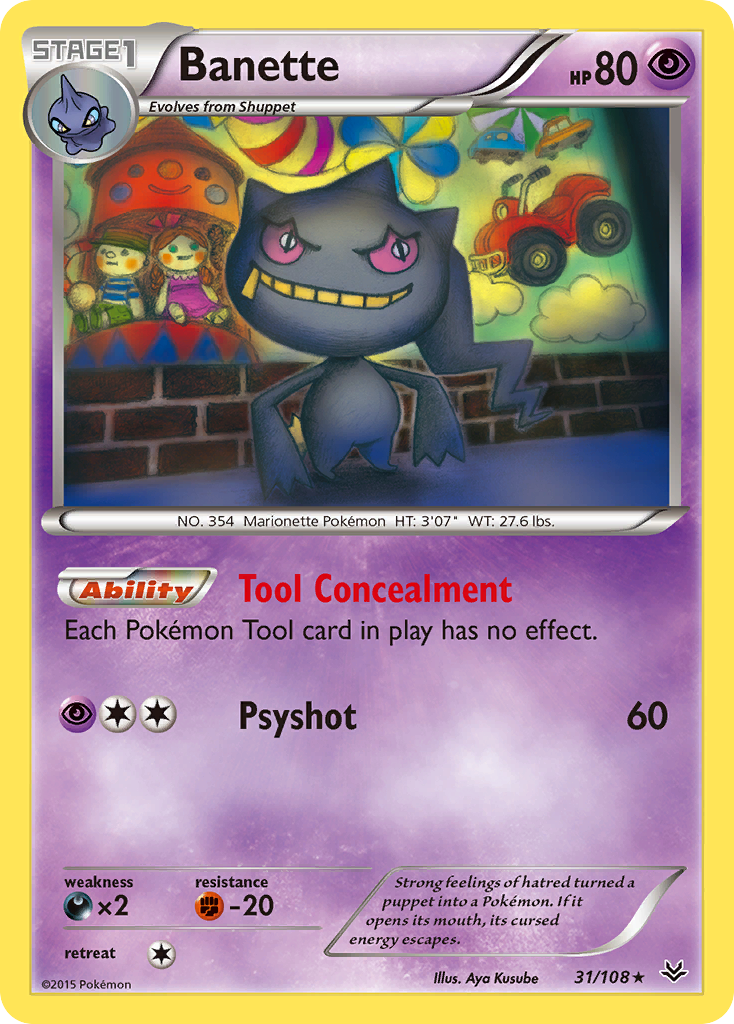 Banette (31/108) [XY: Roaring Skies] | Golgari Games