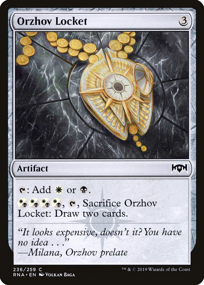 Orzhov Locket [Ravnica Allegiance] | Golgari Games