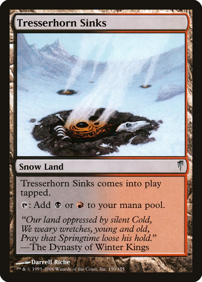 Tresserhorn Sinks [Coldsnap] | Local Legends