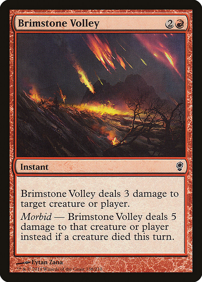 Brimstone Volley [Conspiracy] | Local Legends