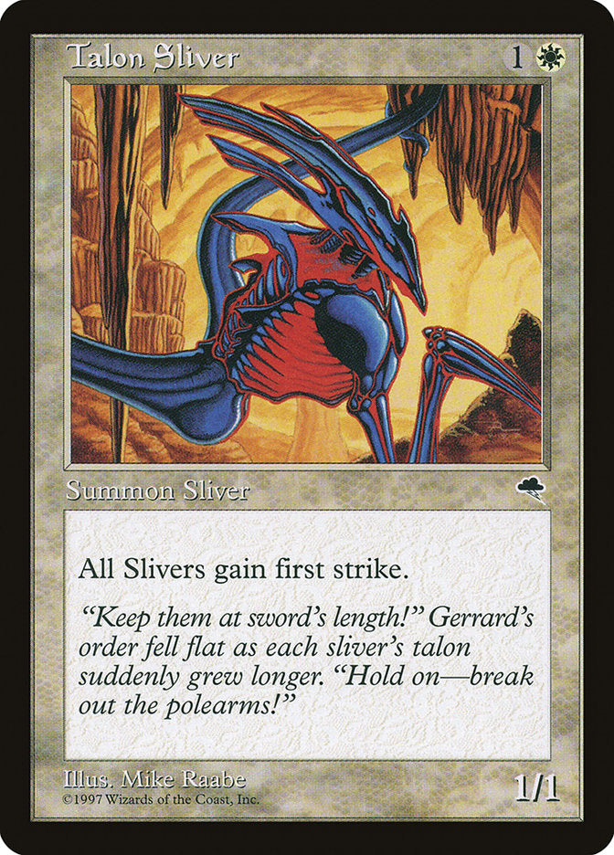 Talon Sliver [Tempest] | Golgari Games