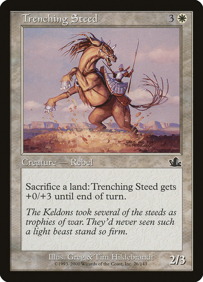 Trenching Steed [Prophecy] | Golgari Games