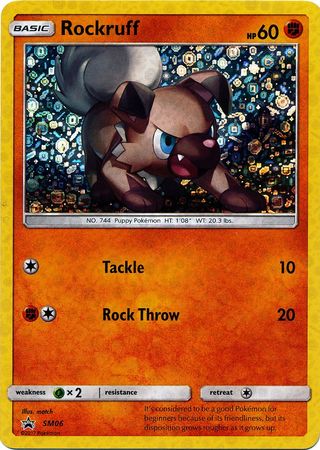 Rockruff (SM06) (General Mills Promo) [Sun & Moon: Black Star Promos] | Golgari Games