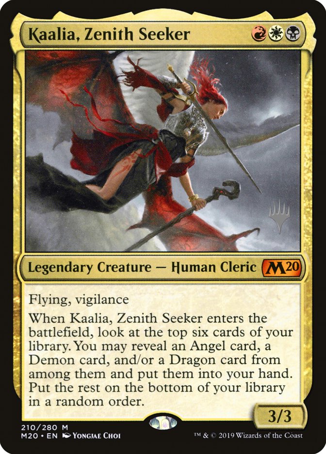 Kaalia, Zenith Seeker (Promo Pack) [Core Set 2020 Promos] | Local Legends